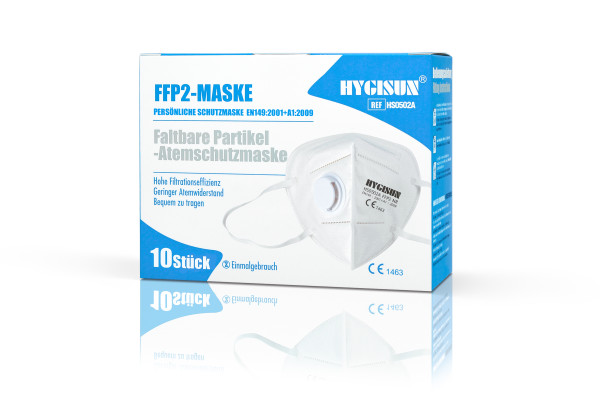 Hygisun FFP2-Maske mit Ventil