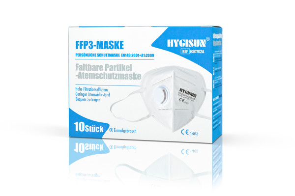 Hygisun FFP3-Maske mit Ventil